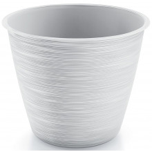 Prosperplast FURU pot de fleurs, 23,5 cm, 5,1 l, blanc, DFO240