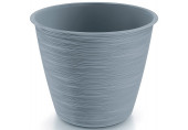 Prosperplast FURU pot de fleurs, 19,5 cm, 2,8 l, gris, DFO200