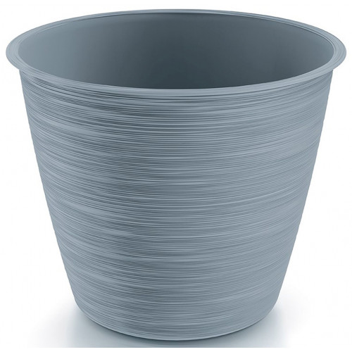 Prosperplast FURU pot de fleurs, 19,5 cm, 2,8 l, gris, DFO200