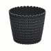 PROSPERPLAST NITLY pot de fleurs, 26 cm, graphite, DNY260-S433