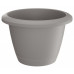 PROSPERPLAST RESPANA BASIC pot de fleurs, 2,5 l, gris pierre, DRE200-405U