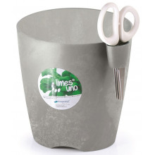 PROSPERPLAST LIMES UNO support pour plantes de cuisine, 1,3 L, béton, DLU130-422U