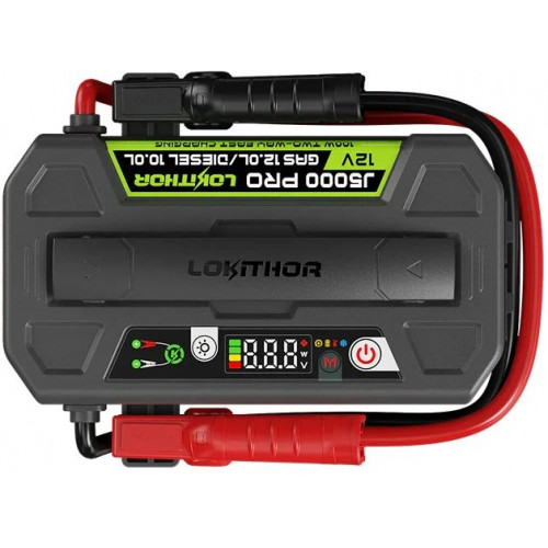 LOKITHOR Booster de démarrage (12V/5000A/99.8Wh) J5000 PRO LOKITHOR Booster de démarrage (12V/5000A/99.8Wh) J5000 PRO