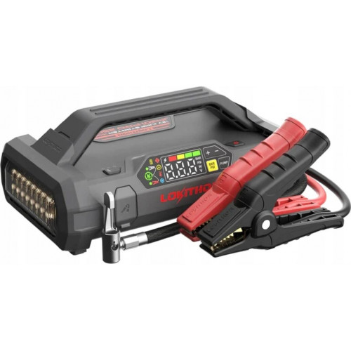 LOKITHOR Booster de démarrage avec Compresseur (12V/ 2500A/74Wh) JA301 PRO LOKITHOR Booster de démarrage avec Compresseur (12V/ 2500A/74Wh) JA301 PRO