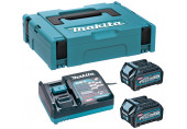 Makita 191J81-6 Packs Énergie Li-ion XGT 40V (2 batteries + 1 chargeur) MAKPAC