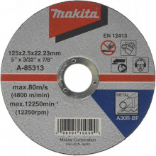 Makita A-85313 Disques a tronçonner métal 125x2,5x22mm