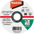 Makita A-85363 Disques a tronçonner pour matériaux 125x3x22mm