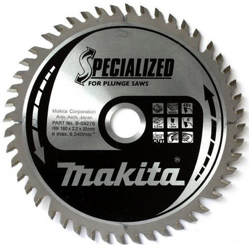 Makita B-09276 Lame de scie circulaire 160x20mm 48T