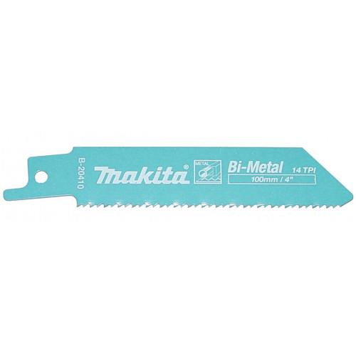 Makita B-20410 Lames courtes pour métal BiM 100mm 5Qté