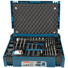 Makita B-43044 Coffret ensemble d'accessoires 66 pieces en coffret MAKPAC