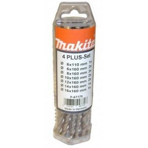 Makita B-49080 Jeu de forets SDS V-PLUS 6-16mm, 12pcs