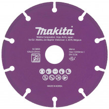 Makita B-53693 Disques a concrétion diamant pour métal 125x1.3x22,23mm