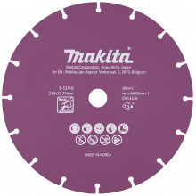 Makita B-53718 Disques a concrétion diamant pour métal 230x1.6x22,23mm