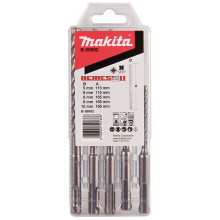 Makita B-58992 Coffret 5 Forets SDS-Plus 4 taillants TCT Nemesis II