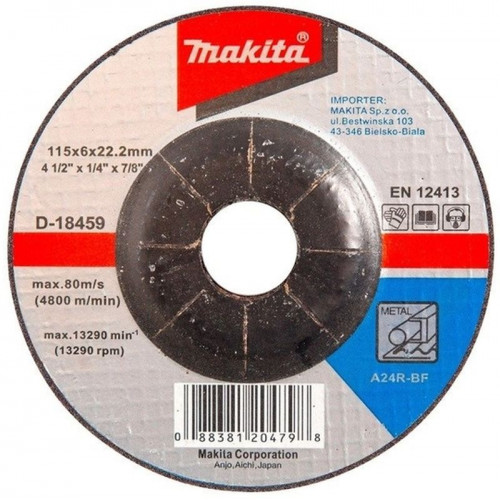 Makita D -18459 Disque BRISE - 115 x 6 mm - métal