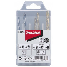 MAKITA D-20769 - mallette 1/4 hexagonale en métal 5x104 6x114 8x114 Boi 5x100 6x110