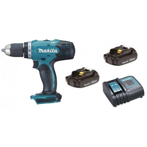 Makita DDF453SYX4 Perceuse-visseuse sans fil Li-ion (2x1,5Ah/18V)