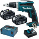 MAKITA DFS452RTJ Visseuse plaque de plâtre sans fil LXT (2x 5,0Ah/18V), Makpac