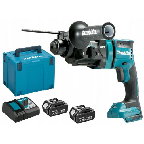 Makita DHR182RTJ Perfo-burineur SDS-Plus Li-ion LXT 2x5,0Ah/18, Makpac