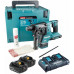 Makita DHR280PT2J Marteau perforateur 2,8J, Li-ion LXT (2x5,0Ah/18V) Makpac
