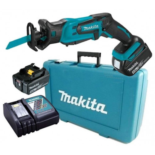 Makita DJR183RTE Scie récipro Li-ion LXT (2x5,0Ah/18V) valise