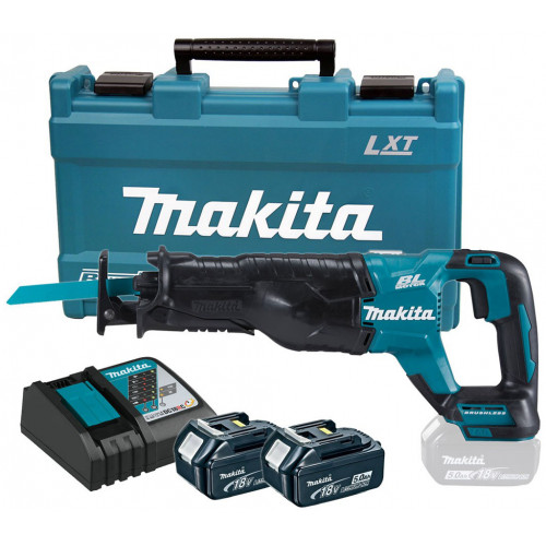 Makita DJR187RTE Scie récipro Li-ion LXT 18V/5,0Ah