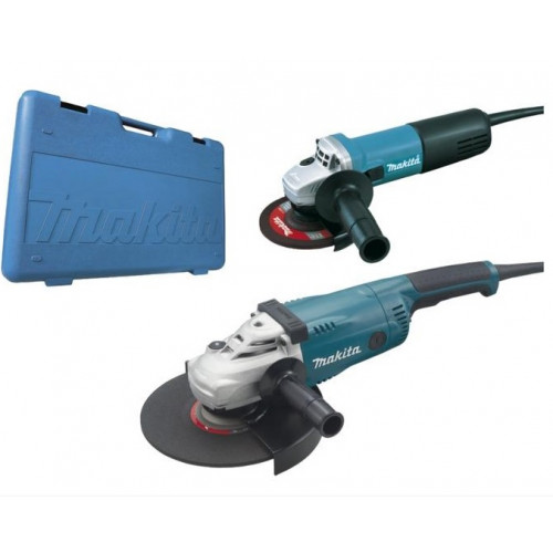 Makita DK0053G Ensemble de 2 meuleuses d'angle (GA9020 + 9558HNR)