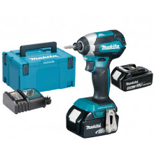 Makita DTD153RTJ Clé a chocs sans fil 1/4"Li -ion (2x5,0Ah/18V/170Nm) Makpac 2
