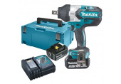 Makita DTW1001RTJ Boulonneuse a chocs 3/4" Li -ion (2x18V/5,0Ah) MakPac