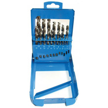 Makita P-60517 Coffret de forets métal HSS-G a queue cylindrique 19 pcs en boîte métalliqu