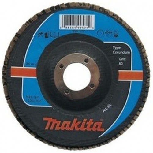 Makita P-65193 Disque lamellé 125x22,23mm K80 Corindon