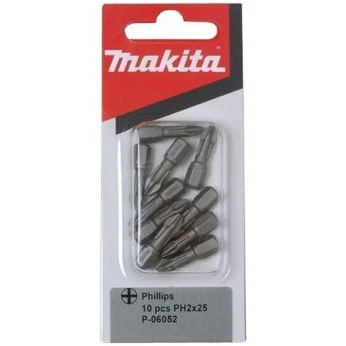 Makita P-06052 Embout PH2, 25mm, 10 pcs