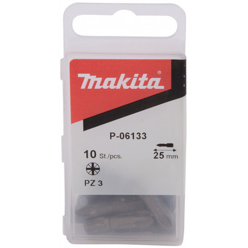 Makita P-06133 Embouts 25 mm POZIDRIV (Pz)