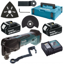 Makita DTM51RFJX1 Découpeur-ponceur multifonctions (18V / 2 x 3,0Ah) Makpac