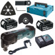 Makita DTM51RFJX1 Découpeur-ponceur multifonctions (18V / 2 x 3,0Ah) Makpac
