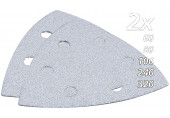 Makita B-21674 Assortiment triangles abrasifs 94 mm, 5 x 2 Qté