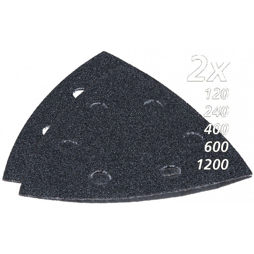 Makita B-21733 Assortiment triangles abrasifs 94mm,10Qté