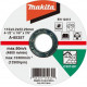 Makita A-85357 Disques a tronçonner 115x3x22mm