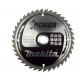 Makita B-32960 Lame de scie circulaire, spécialisé t.c.t, 165 x 20 mm, 40 t=old B-09248