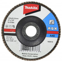 Makita D-27090 Disque a lamelles 125 x 22,23 mm A60