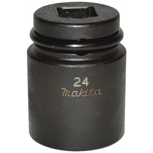 Makita 134841-3 Douilles pour carré d'entraînement de 1/2'' 24x45mm Makita 134841-3 Douilles pour carré d'entraînement de 1/2'' 24x45mm