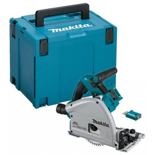 Makita DSP601ZJU Scie plongeante AWS 165mm, Li-ion 2x18V, Makpac