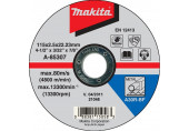 Makita A-85307 Disques a tronçonner métal 115x2,5x22mm
