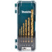 Makita D-72833 Jeu de forets a métaux 6 pieces