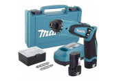 Makita DF012DSE Tournevis 7,2V Li-ion, 2x Akku 1,5 Ah