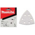 Makita P-42709 Feuille White velcro 94 x 94 x 94 mm, K80, 10 pcs.