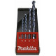 Makita P-23802 Le kit de forets Multiplex 5 pieces (4, 5, 6, 8, 10 mm)
