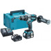 Makita DHP481RMJ Visseuse perceuse a percussion a batteries 18V Li-Ion (2x batteries 4.0Ah