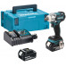 Makita DTW285RTJ Boulonneuse a chocs i-ion Li-ion (2x5,0Ah/18V) Makpac