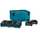 Makita 1911D8-0 Pack énergie Li-ion XGT 40V 2xBL4040F+DC40RB+Makpac
